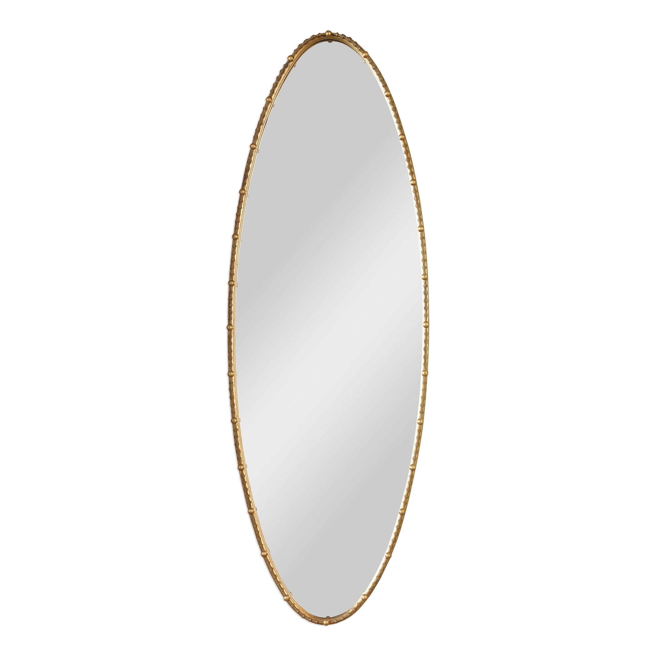 Picture of HADEA GOLD OVAL MIRROR